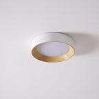 Scandinavian Wood Flush Mount Ceiling Light for Living Room — Ashbury Home & Living
