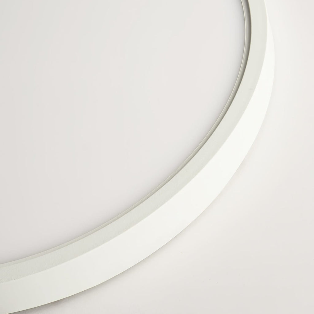 Minimalist Iron Flush Mount Ceiling Light With Slim Low-Profile Design — Ashbury Home & Living