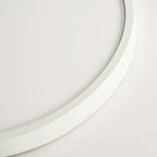 Minimalist Iron Flush Mount Ceiling Light With Slim Low-Profile Design — Ashbury Home & Living