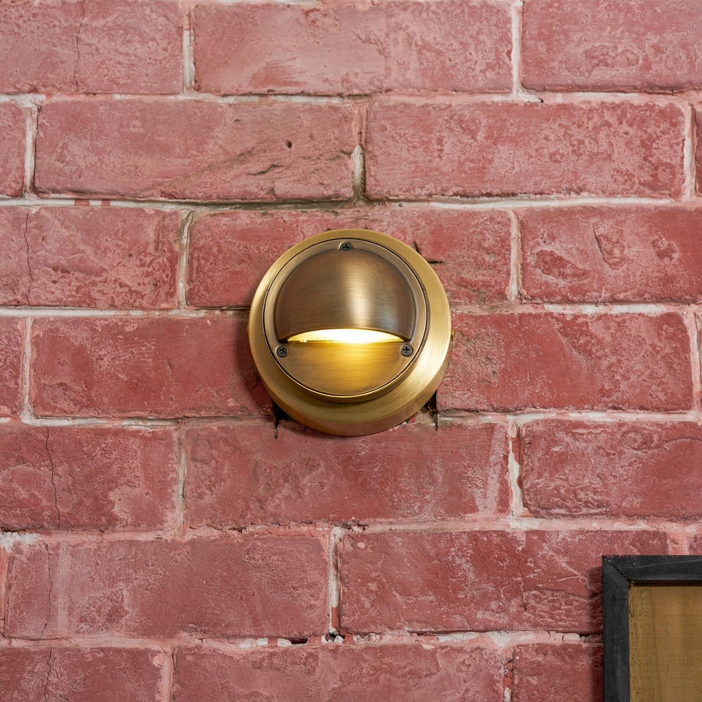 Contemporary Copper Wall Light With Dimmable Tri-Colour Glow — Ashbury Home & Living