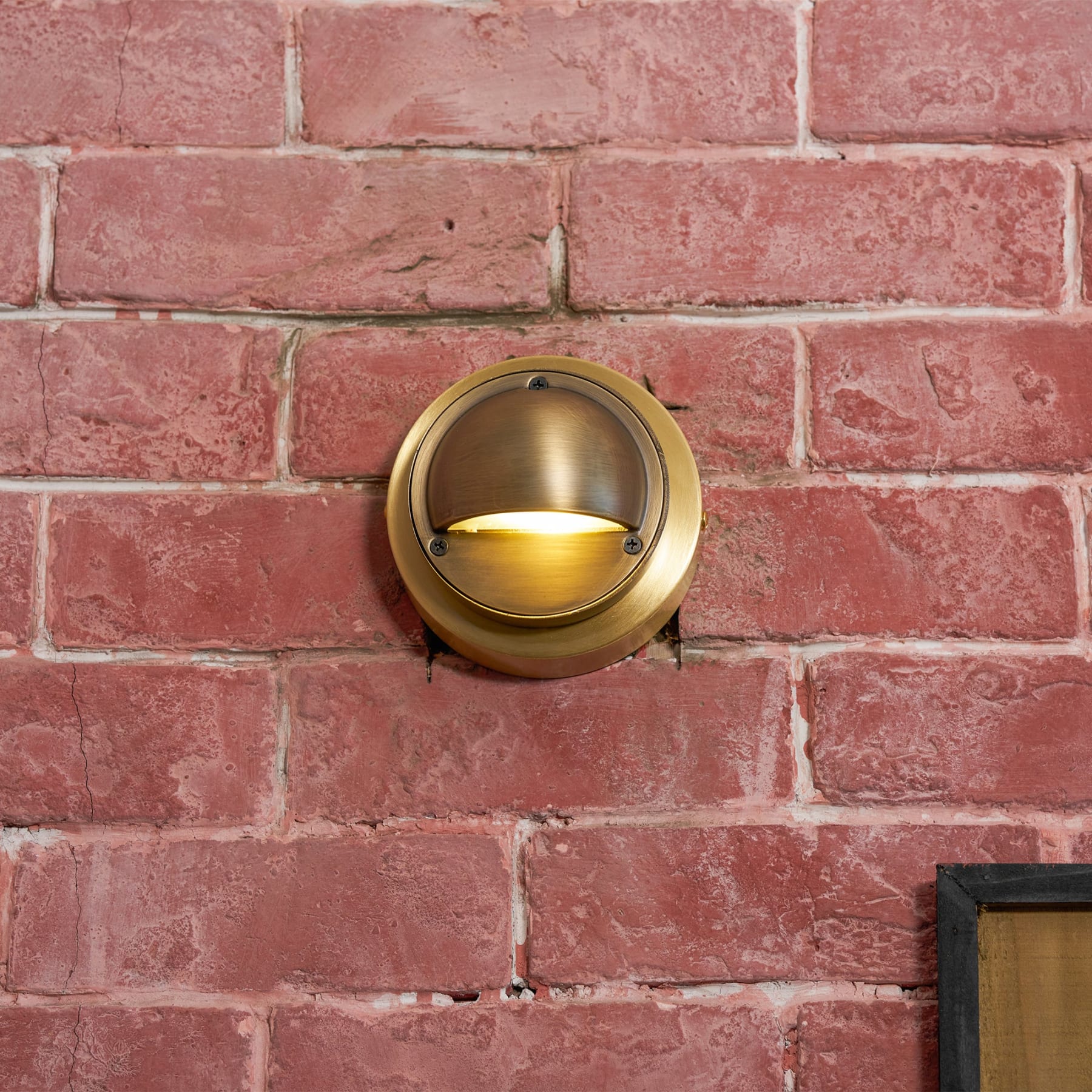 Contemporary Copper Wall Light With Dimmable Tri-Colour Glow — Ashbury Home & Living