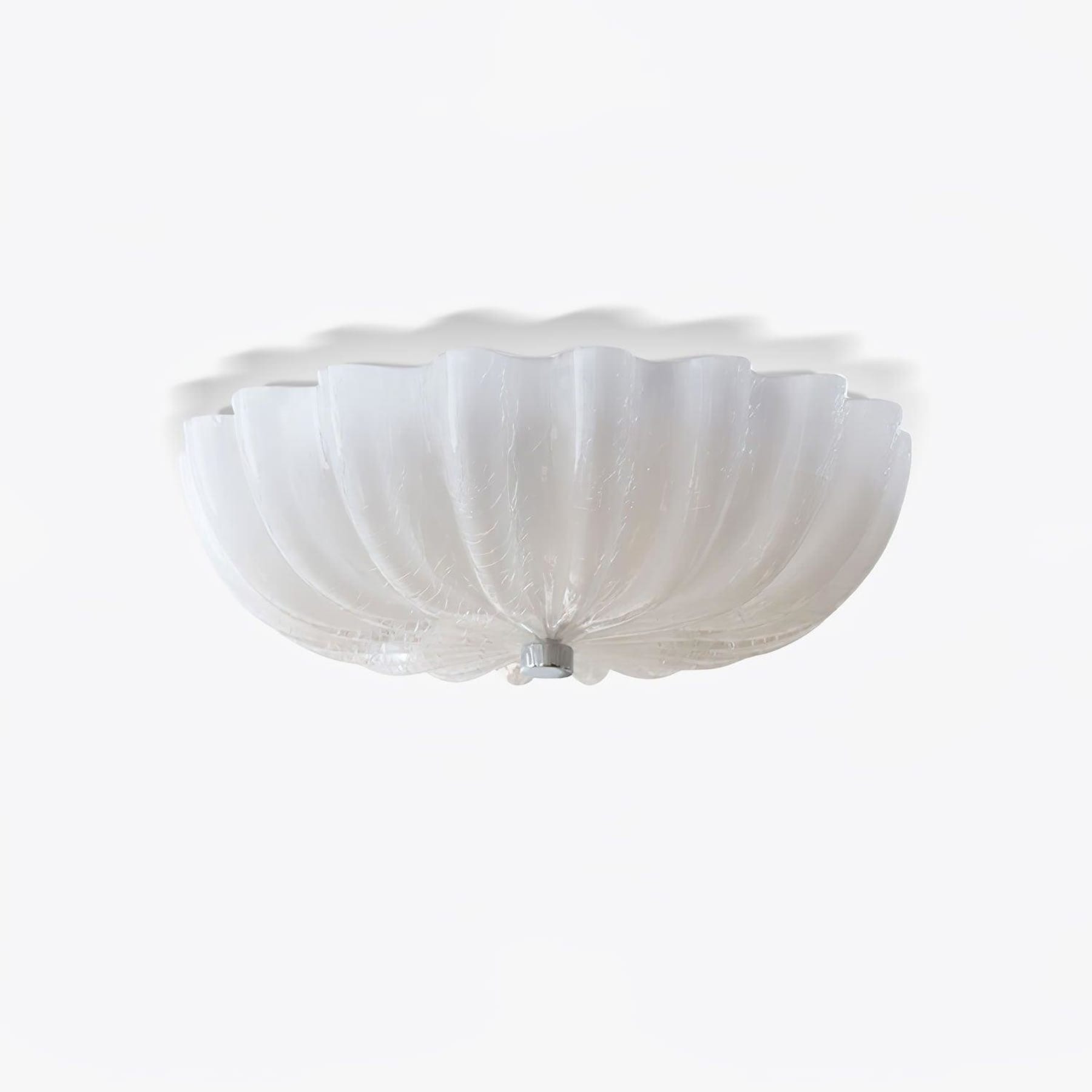 Vintage Glass Flush Mount Ceiling Light for Living Room — Ashbury Home & Living