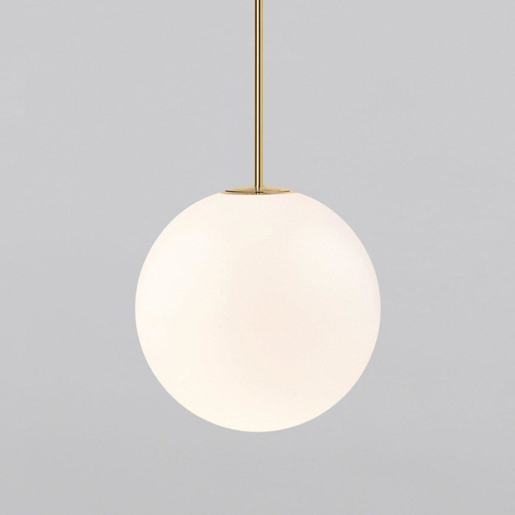 Modern Glass Pendant Light With Integrated LED for Dining Room — Ashbury Home & Living