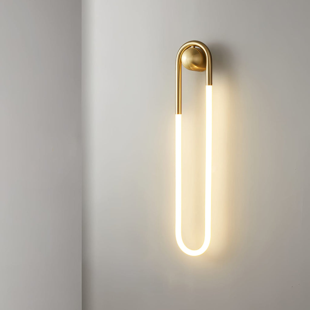 Minimalist Metal Wall Light for Living Room and Bedroom — Ashbury Home & Living