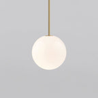 Modern Glass Pendant Light With Integrated LED for Dining Room — Ashbury Home & Living
