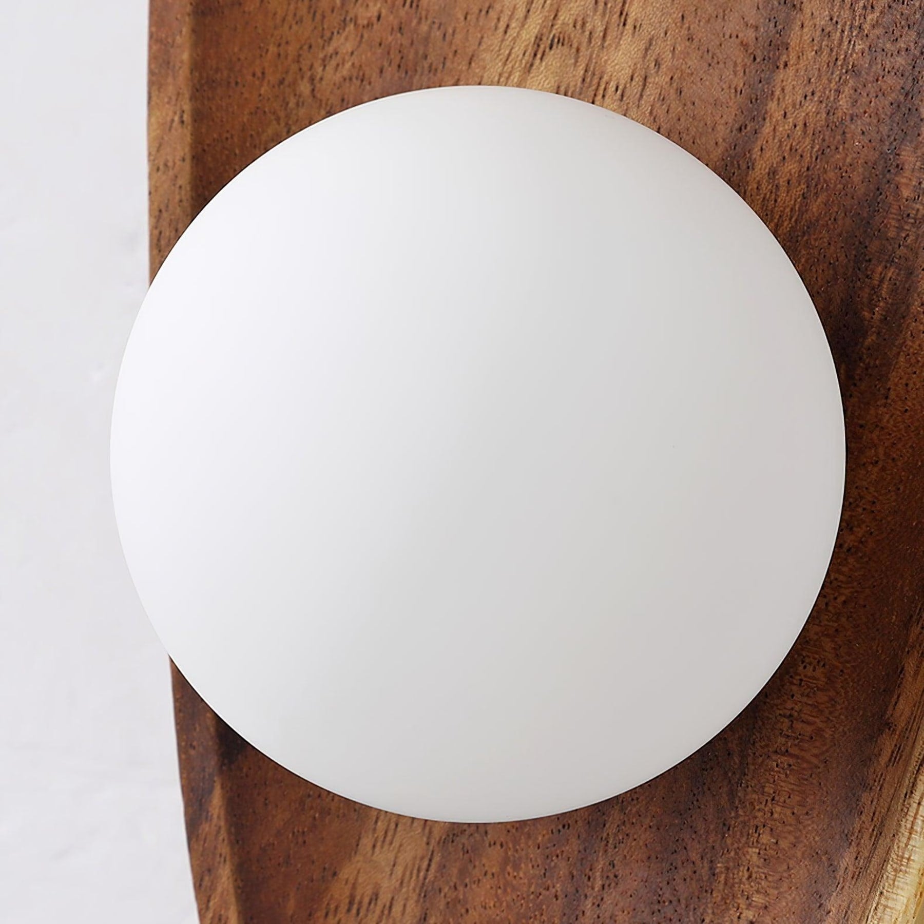 Modern Wood and Glass Wall Light for Living Room — Ashbury Home & Living