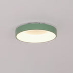 Modern Wrought Iron Flush Mount Ceiling Light With Tri-Colour LED Glow — Ashbury Home & Living