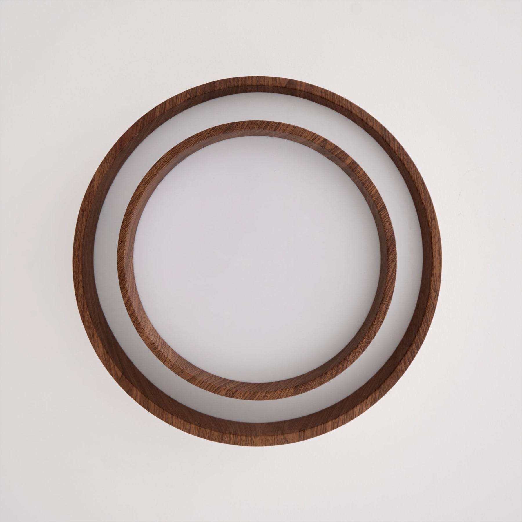 Scandinavian Wood Flush Mount Ceiling Light for Living Room — Ashbury Home & Living