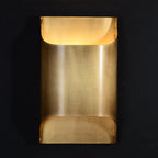 Modern Brass Wall Light With Warm LED Glow for Living Room — Ashbury Home & Living