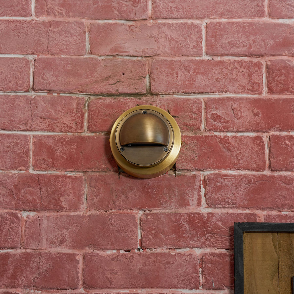 Contemporary Copper Wall Light With Dimmable Tri-Colour Glow — Ashbury Home & Living