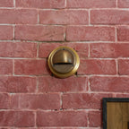 Contemporary Copper Wall Light With Dimmable Tri-Colour Glow — Ashbury Home & Living