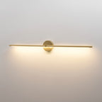 Minimalist Metal Linear Wall Light With Warm LED Glow — Ashbury Home & Living