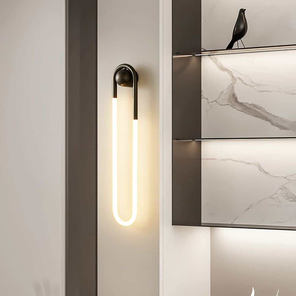 Minimalist Metal Wall Light for Living Room and Bedroom — Ashbury Home & Living