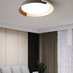 Modern Wood Flush Mount Ceiling Light for Living Room — Ashbury Home & Living