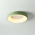Modern Wrought Iron Flush Mount Ceiling Light With Tri-Colour LED Glow — Ashbury Home & Living