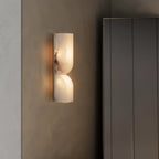 Modern Marble Wall Light With Warm LED Glow for Living Room — Ashbury Home & Living
