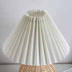 Bohemian Rattan Table Lamp With Tri-Colour Warm Light — Ashbury Home & Living