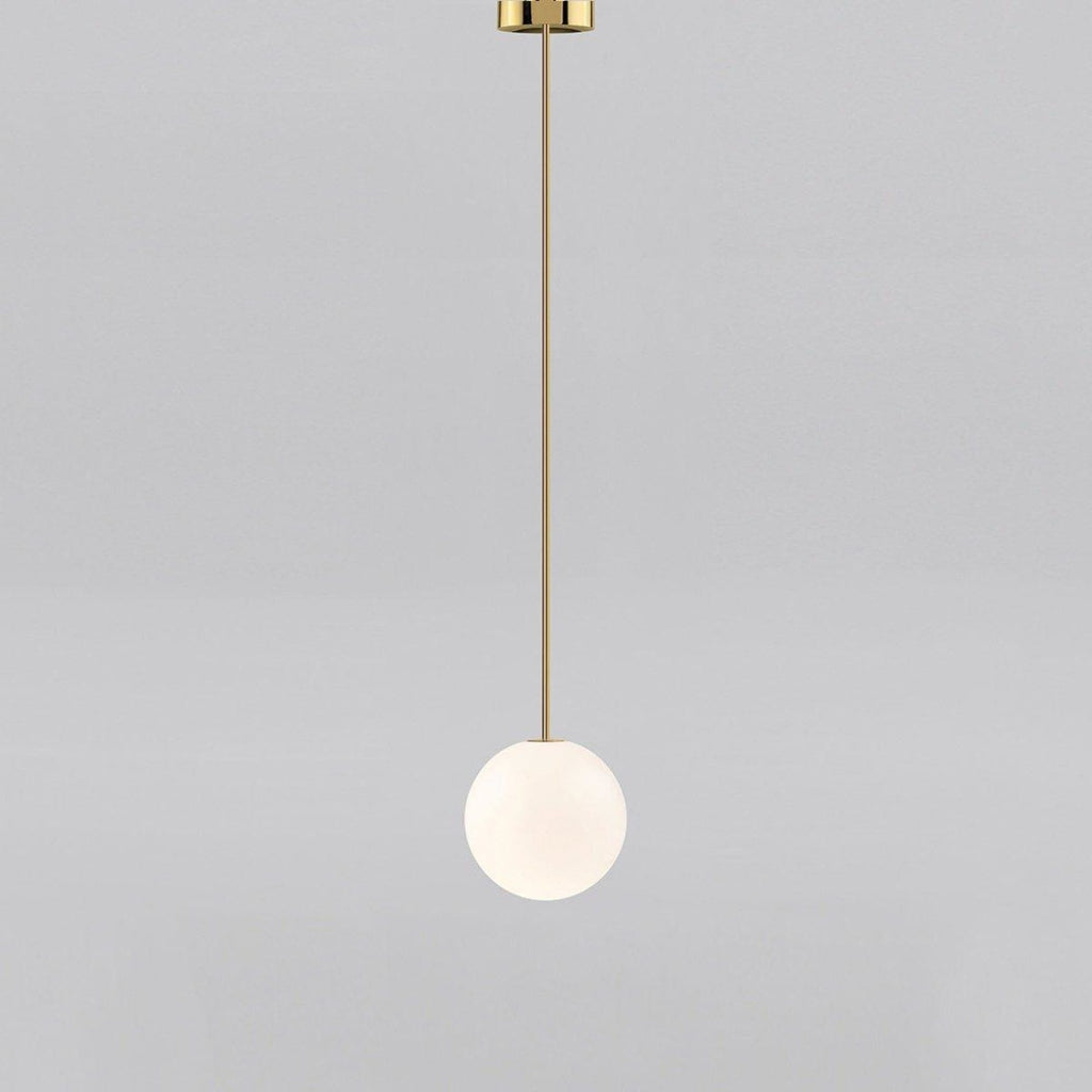 Modern Glass Pendant Light With Integrated LED for Dining Room — Ashbury Home & Living
