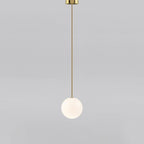 Modern Glass Pendant Light With Integrated LED for Dining Room — Ashbury Home & Living