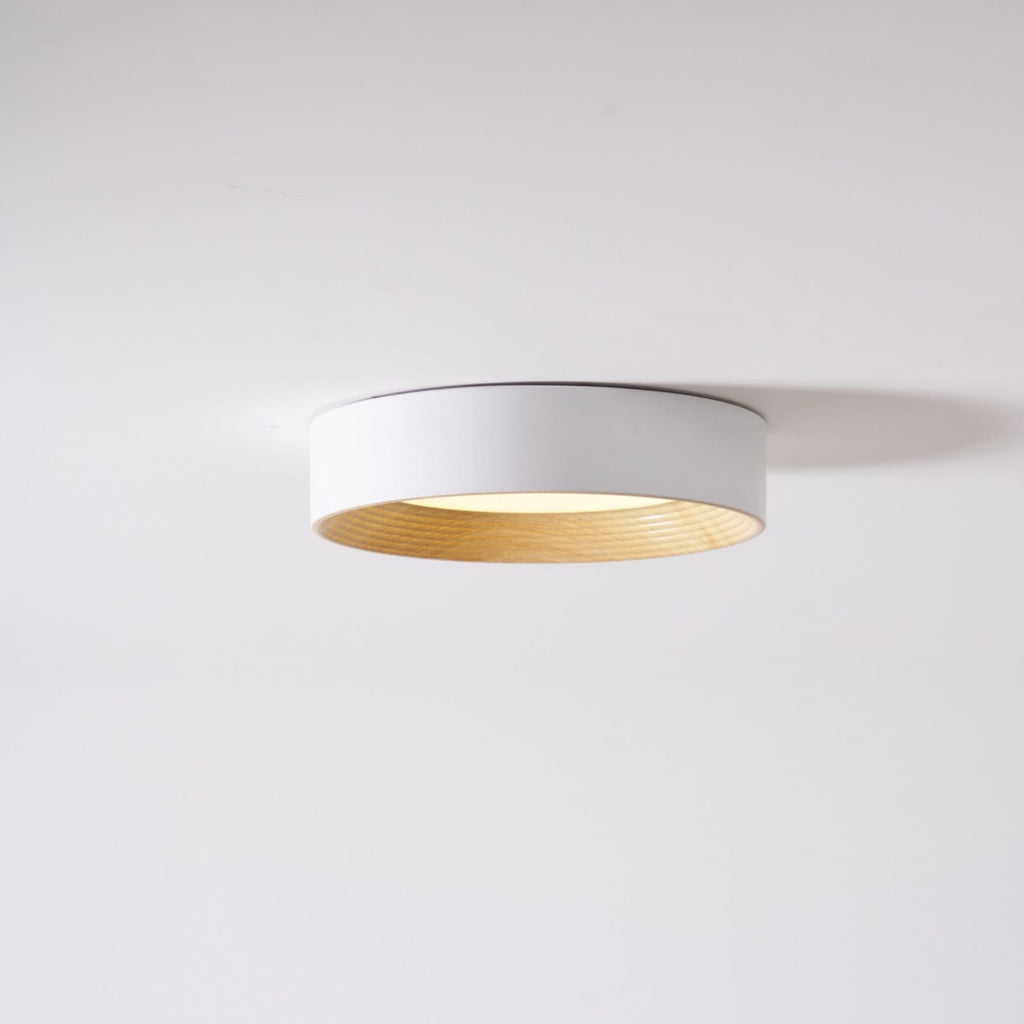 Scandinavian Wood Flush Mount Ceiling Light for Living Room — Ashbury Home & Living