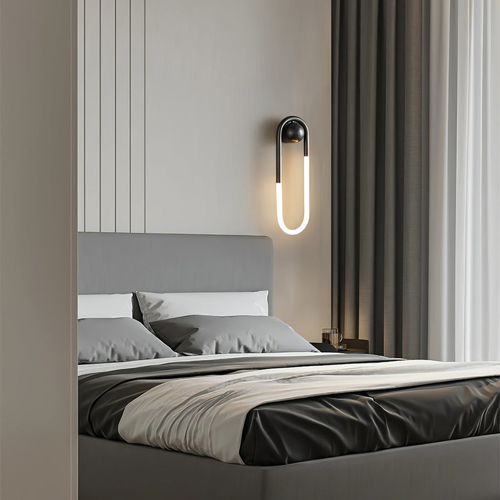 Minimalist Metal Wall Light for Living Room and Bedroom — Ashbury Home & Living