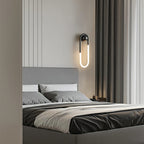 Minimalist Metal Wall Light for Living Room and Bedroom — Ashbury Home & Living