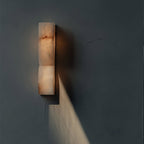 Modern Marble Wall Light With Warm LED Glow for Living Room — Ashbury Home & Living