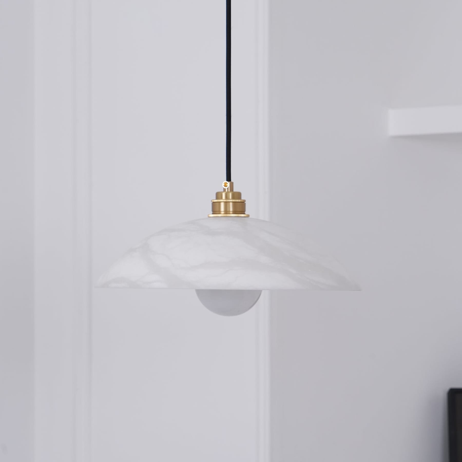 Modern Marble and Copper Pendant Light for Dining Room — Ashbury Home & Living
