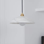 Modern Marble and Copper Pendant Light for Dining Room — Ashbury Home & Living
