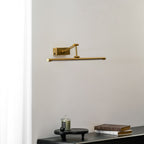 Contemporary Wrought Iron Wall Light With USB Power for Living Room — Ashbury Home & Living