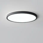 Minimalist Iron Flush Mount Ceiling Light With Slim Low-Profile Design — Ashbury Home & Living
