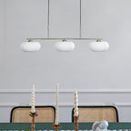 Modern Glass Pendant Light With Tri-Colour LED Glow — Ashbury Home & Living