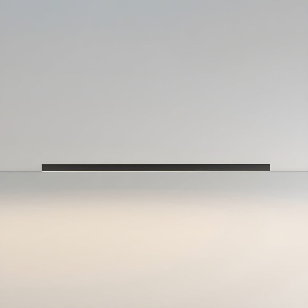 Minimalist Linear Metal Ceiling Light for Living Room in Black — Ashbury Home & Living