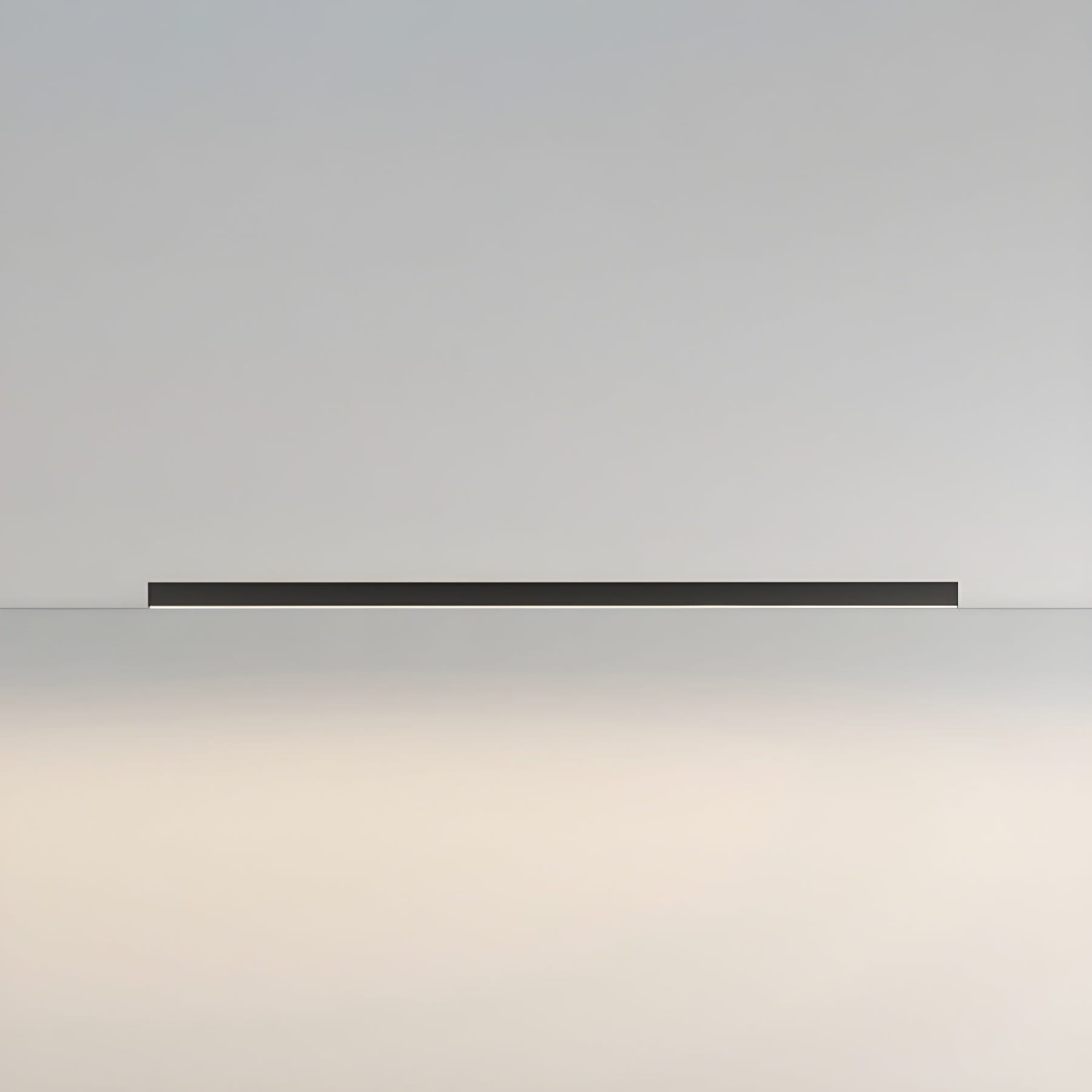 Minimalist Linear Metal Ceiling Light for Living Room in Black — Ashbury Home & Living