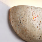 Modern Travertine Stone Wall Light for Living Room — Ashbury Home & Living