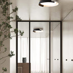 Modern Wood Flush Mount Ceiling Light for Living Room — Ashbury Home & Living
