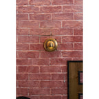 Contemporary Copper Wall Light With Dimmable Tri-Colour Glow — Ashbury Home & Living