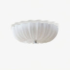 Vintage Glass Flush Mount Ceiling Light for Living Room — Ashbury Home & Living