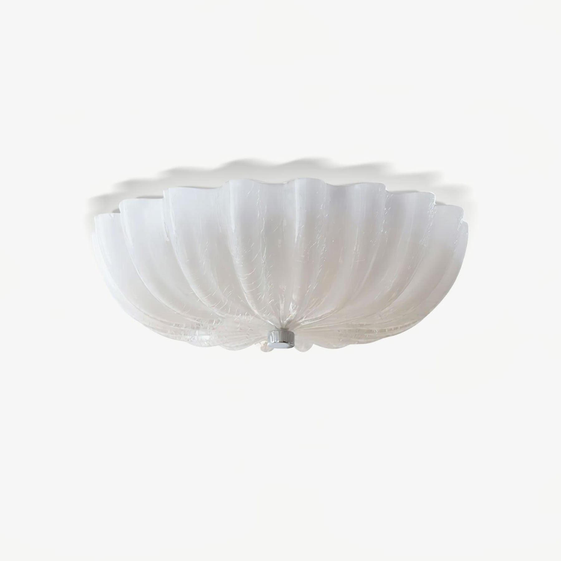Vintage Glass Flush Mount Ceiling Light for Living Room — Ashbury Home & Living
