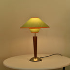 Modern Wood Table Lamp With Fabric Shade for Living Room — Ashbury Home & Living
