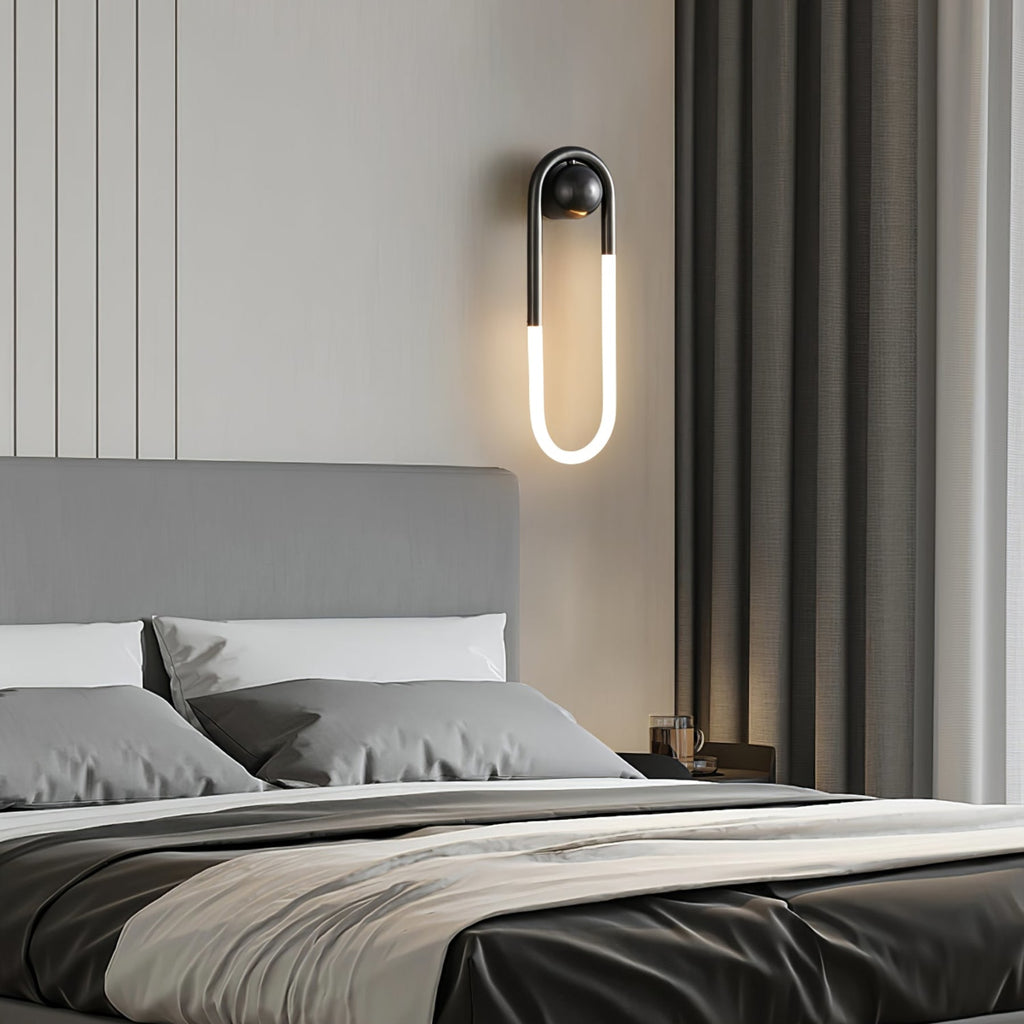 Minimalist Metal Wall Light for Living Room and Bedroom — Ashbury Home & Living