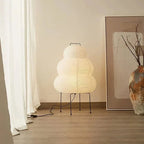 Bohemian Paper Floor Lamp With Tri-Colour Glow — Ashbury Home & Living
