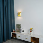 Modern Brass Wall Light With Warm LED Glow for Living Room — Ashbury Home & Living