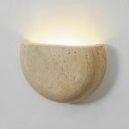 Modern Travertine Stone Wall Light for Living Room — Ashbury Home & Living
