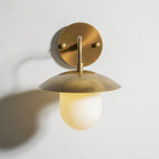Contemporary Brass Wall Light for Living Room and Bedroom — Ashbury Home & Living