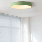 Modern Wrought Iron Flush Mount Ceiling Light With Tri-Colour LED Glow — Ashbury Home & Living