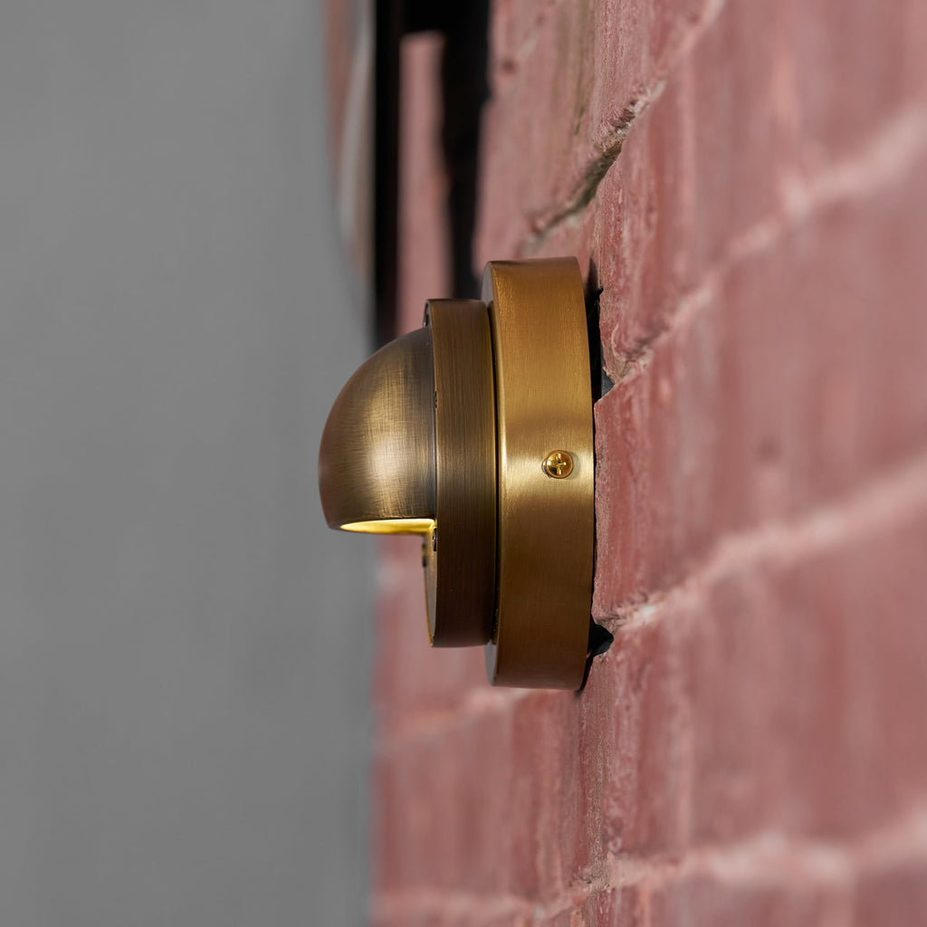 Contemporary Copper Wall Light With Dimmable Tri-Colour Glow — Ashbury Home & Living