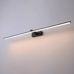Modern Iron Linear Wall Light With Integrated LED for Hallway — Ashbury Home & Living