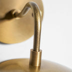 Contemporary Brass Wall Light for Living Room and Bedroom — Ashbury Home & Living
