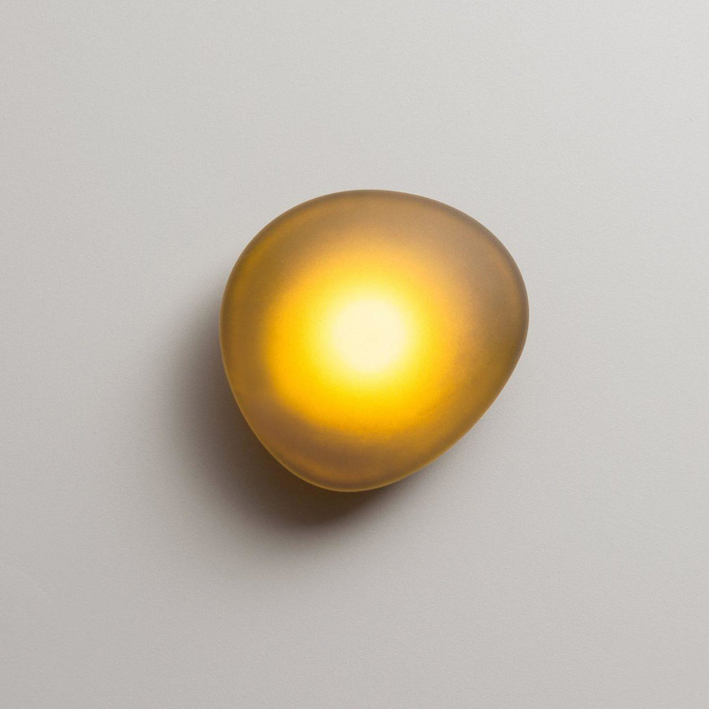 Modern Glass Wall Light With Warm Glass Shades — Ashbury Home & Living